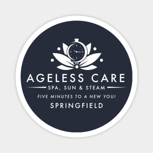 Ageless Care Spa - WHITE Magnet